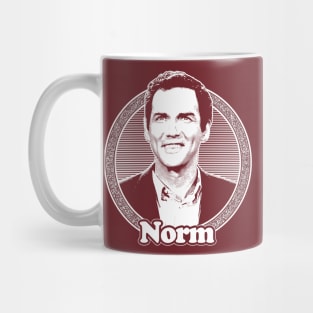 Norm Macdonald // Retro Fan Art Tribute Design Mug